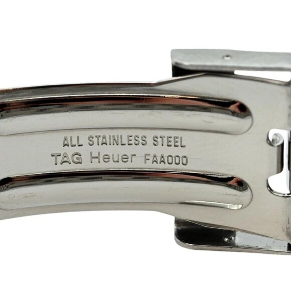 RARE Vintage 38mm Men's Tag Heuer Auto Black Dial Watch Ref: WK2118-0! Serviced! - Picture 7 of 10